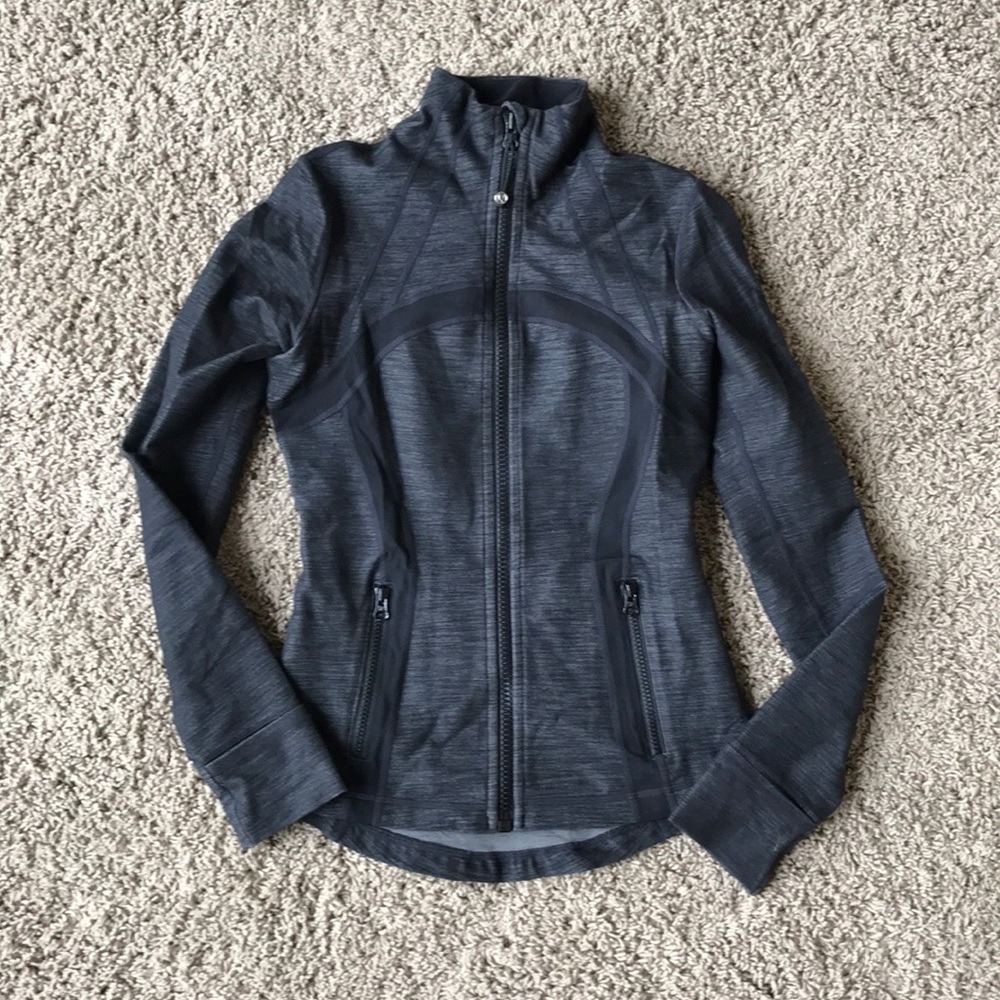 Lululemon Grey Jacket, Sz 4 (fits like sz 2)